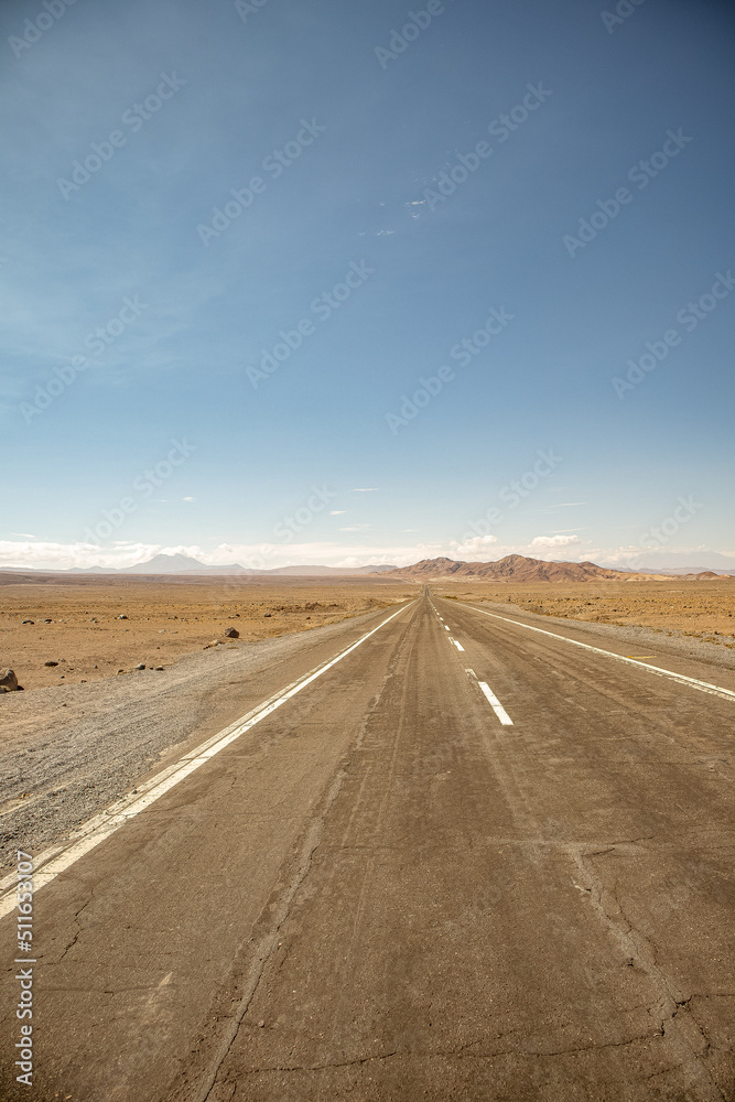 Naklejka premium Desierto desert atacama