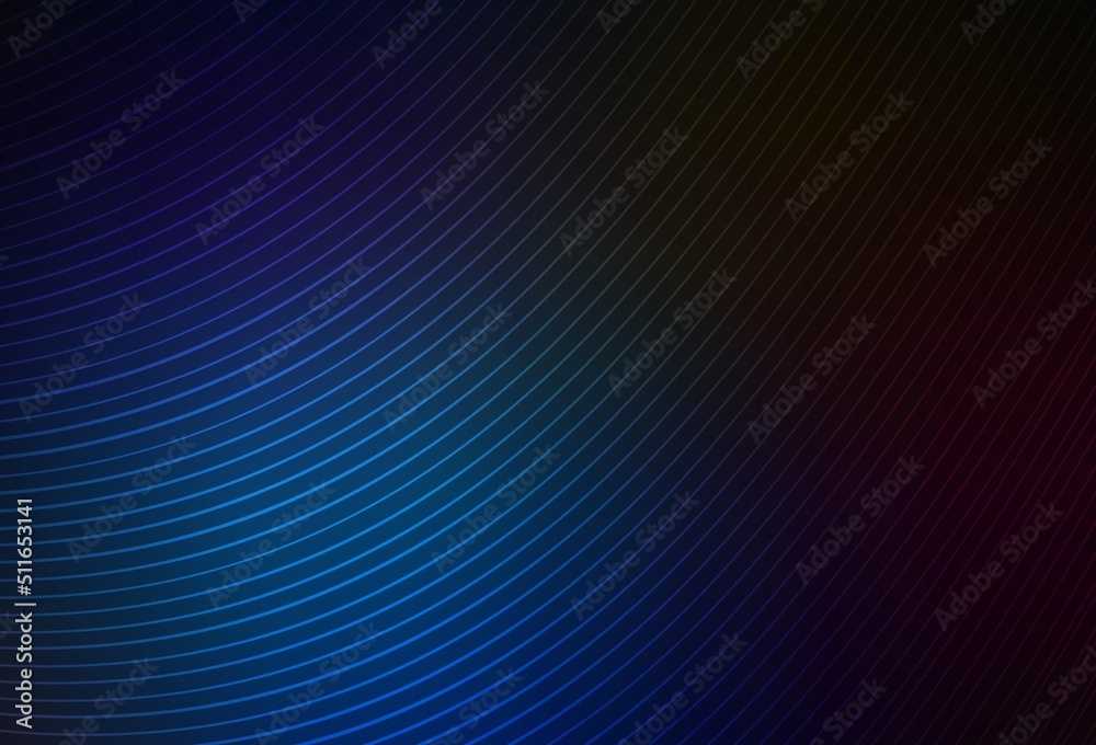 Dark BLUE vector background with straight lines. Dark BLUE vector background with straight lines.