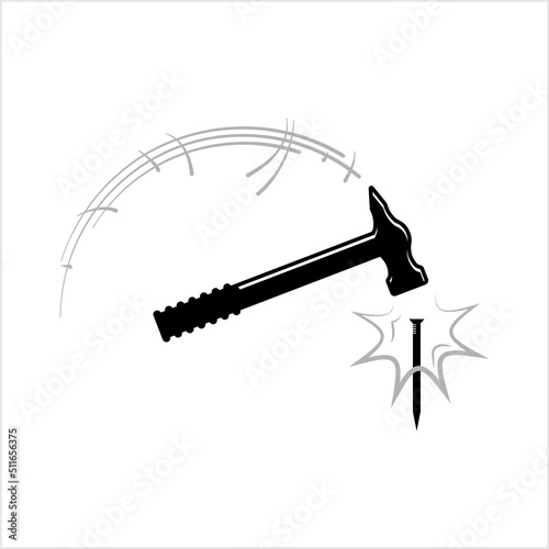 Hammering A Nail M_2206001