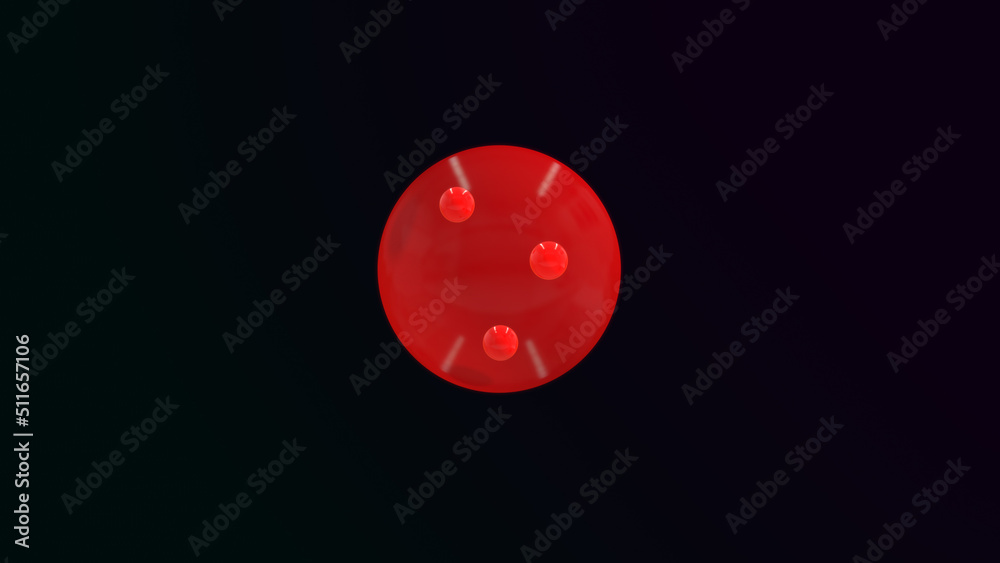 Constitute elementary elements 3d illustration Constitute elementary elements 3d illustration