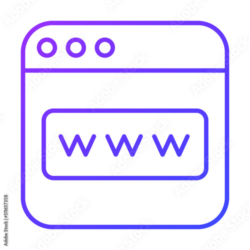 website Finance Related Vector Line Icon. Editable Stroke Pixel Perfect.