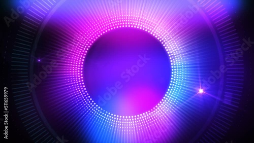 Party disco fashion glamorous background video, metaverse pink and purple