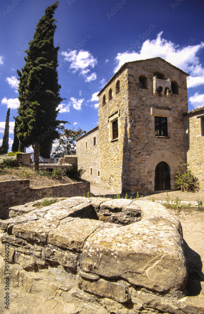 Roda de Isabena.(Romanico s.X) Valle de Isábena.Pirineo Aragones.Huesca.España.