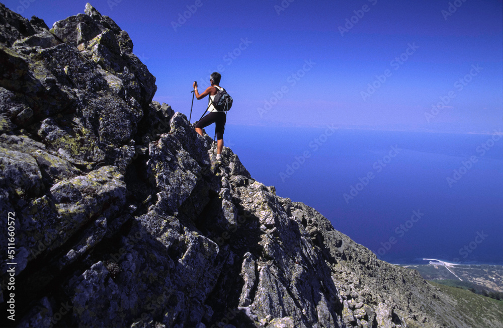 Trekking al monte Fengari(1611m.).Isla de Samotracia. Egeo Noreste .Grecia
