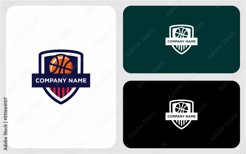 basketball vector logo design