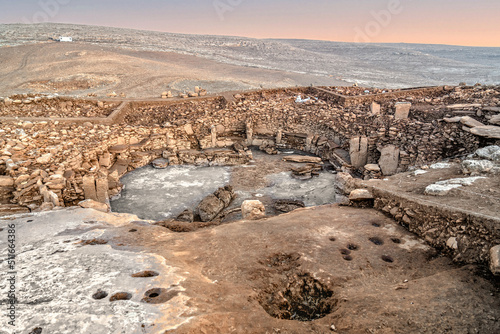 Karahan Tepe/ archaeological site in Sanliurfa /Turkey photo