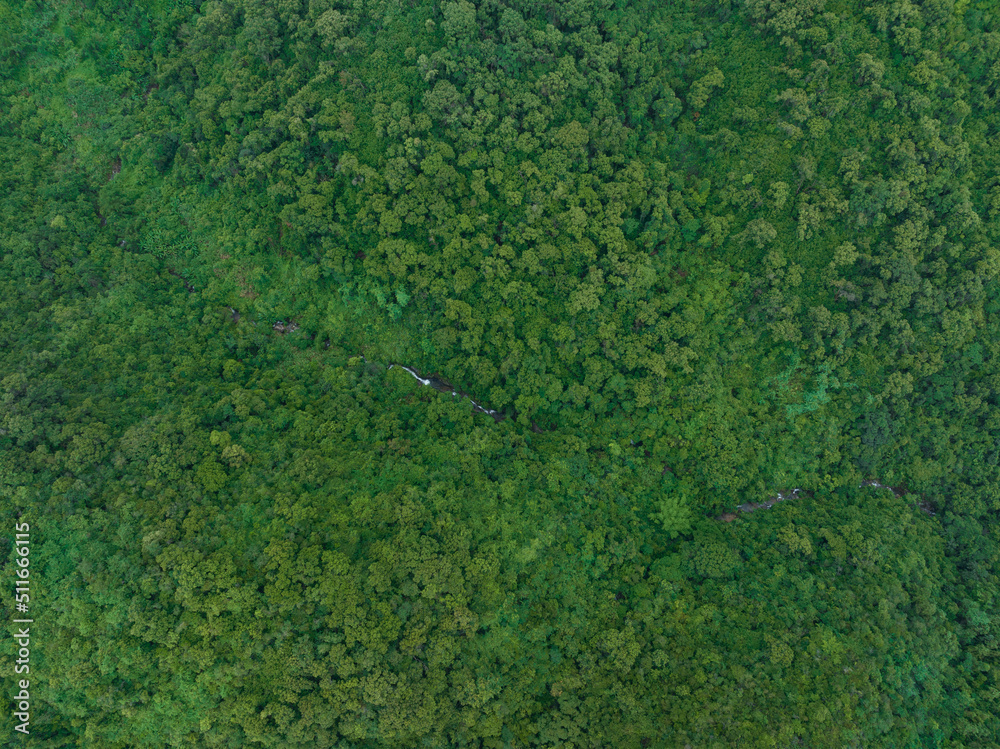 Aerial view of beautiful forest mountain landscape Aerial view of beautiful forest mountain landscape
