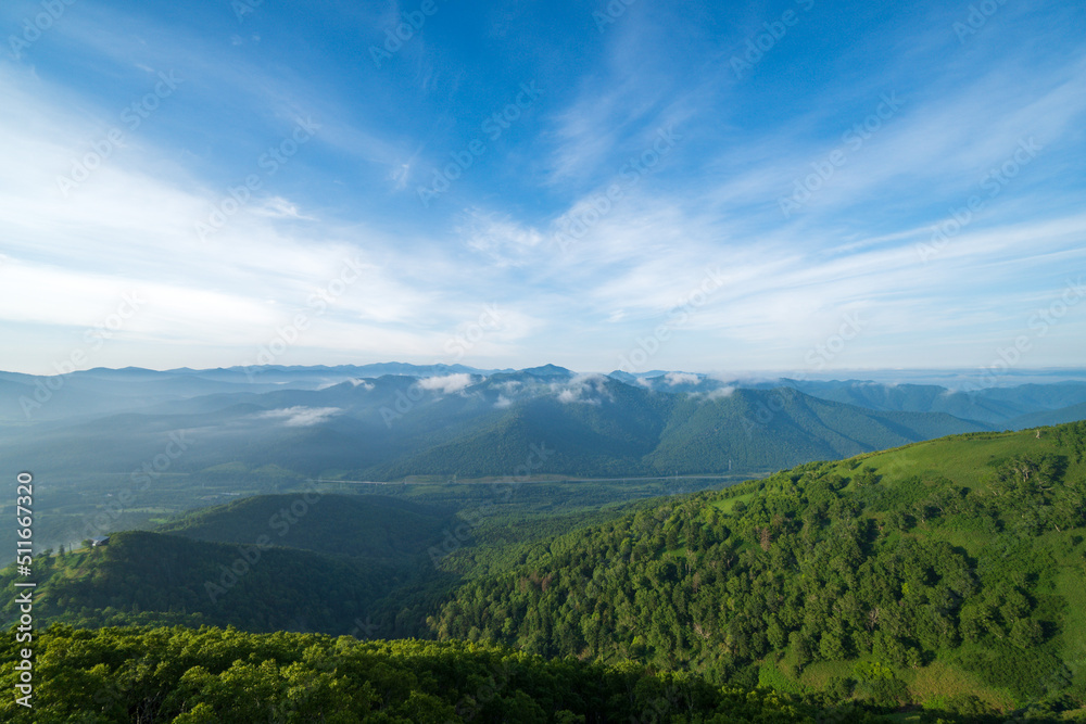 Fototapeta premium 空と山