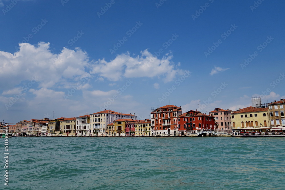 Venise. Vue depuis le lagune. Italie.
