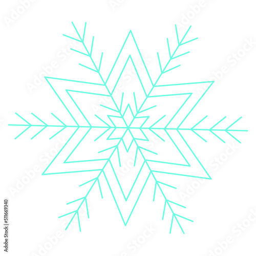 Snowflakes оrnamental winter design. vector illustration. Blue snowflakes on white background. Beautiful snowflakes for winter design. Christmas New Year elements. Silhouettes of crystal snowflakes. 