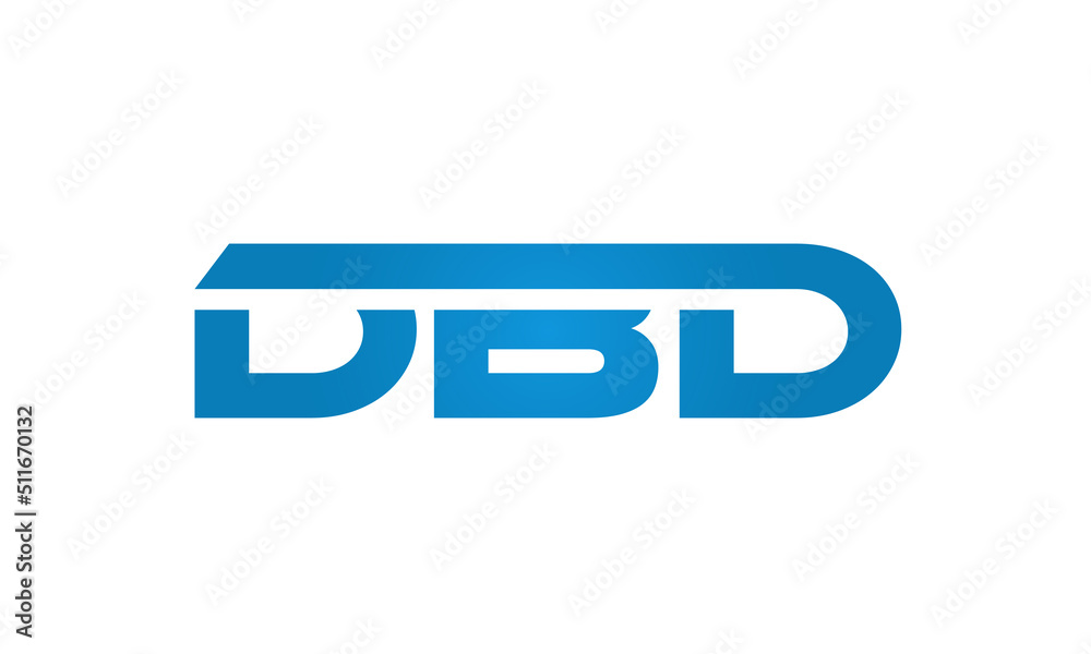 Connected DBD Letters logo Design Linked Chain logo Concept
Connected DBD Letters logo Design Linked Chain logo Concept