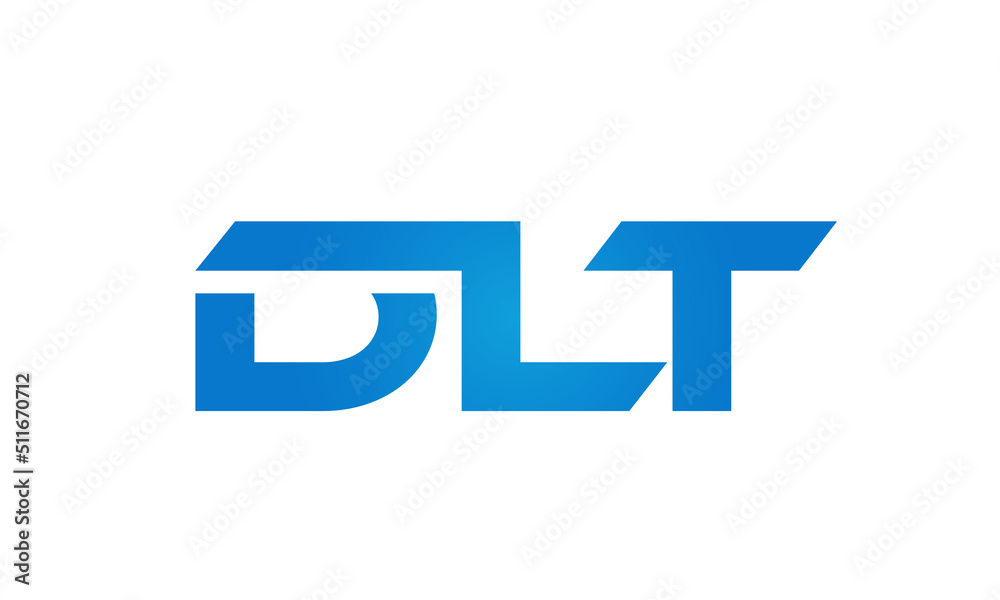Connected DLT Letters logo Design Linked Chain logo Concept
Connected DLT Letters logo Design Linked Chain logo Concept