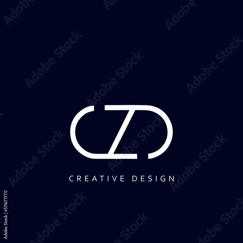 Free Download Alphabet letter icon logo CD or CZD - GFXLoad