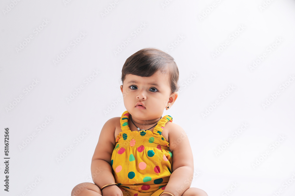Cute indian baby girl smiling and giving expression. Cute indian baby girl smiling and giving expression.