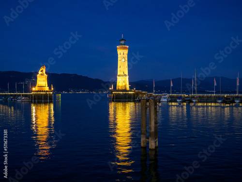 Sommerabend in Lindau am Bodensee