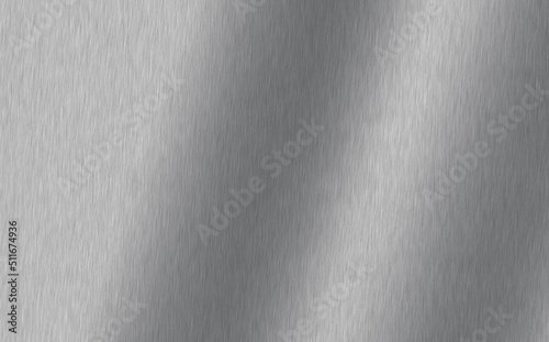 Metal plate brushed steel abstract reflection with stainless texture background
