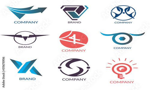 corporate icon modern Logo