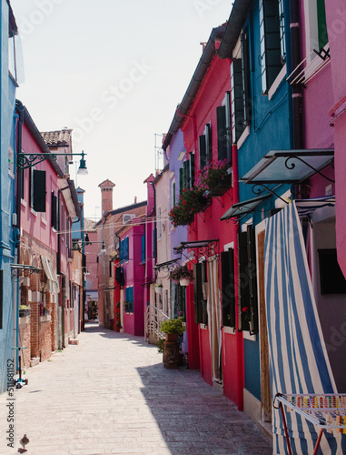 Burano, Island in Venice, Italy