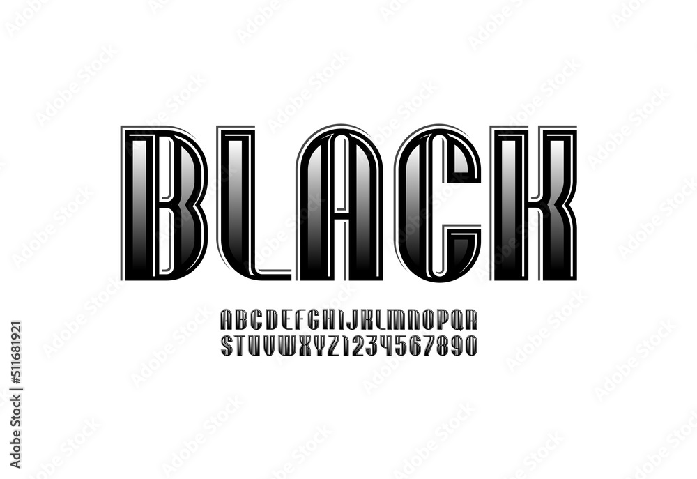 Graphic black font, modern alphabet, uppercase Latin letters from A to Z and Arab numbers from 0 to 9 for you designs Graphic black font, modern alphabet, uppercase Latin letters from A to Z and Arab numbers from 0 to 9 for you designs