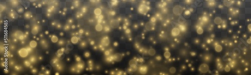 gold sparks sparkles, lights bokeh, yellow dust