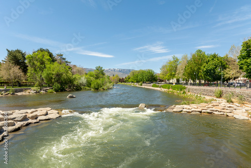 Reno is a city in the United States, Nevada, the capital of Washoe County on the Truckee River.