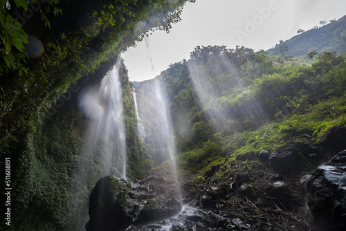 Madakaripura Waterfall in Surabaya, Indonesia photo