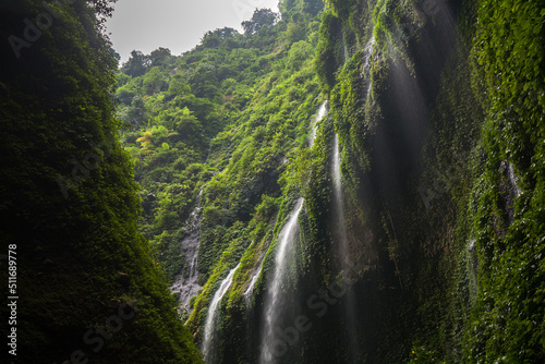 Madakaripura Waterfall in Surabaya, Indonesia © maodoltee