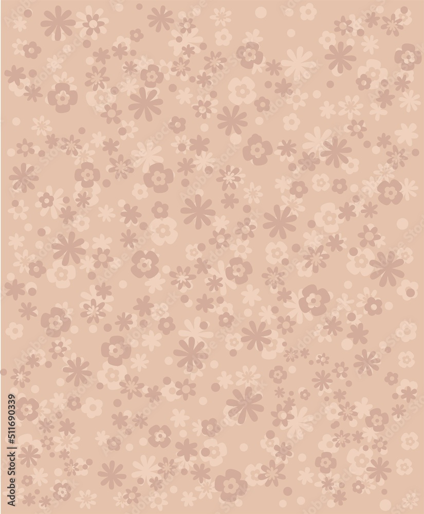 Print Background with light and dark flowers Print Background with light and dark flowers