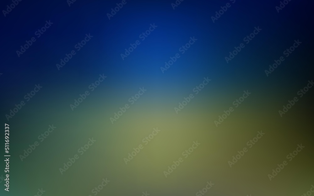 Light blue, green vector abstract blur layout.