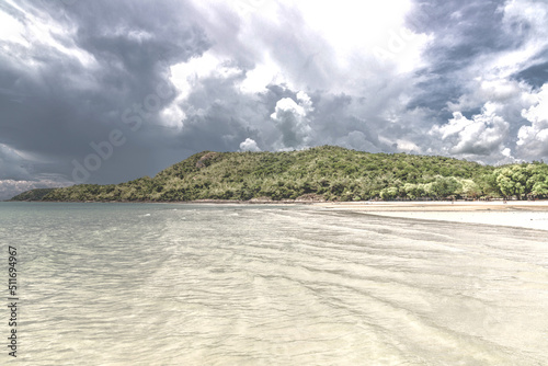 Monsun Season at the beaches of Thailand