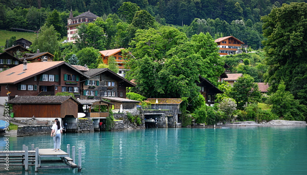 Obraz premium Lac de Brienz... Iseltwald 