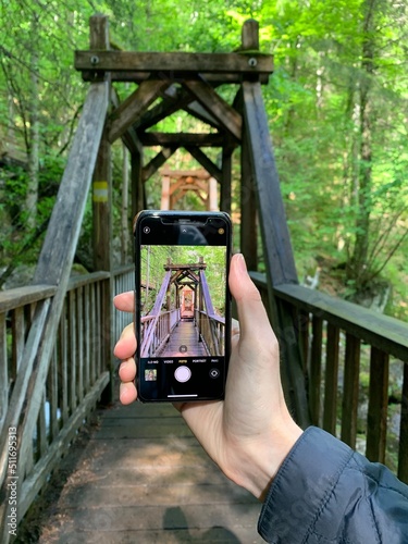 In Loweraustria I pictures some bridges and waterfalls. Relaxing to view  photo