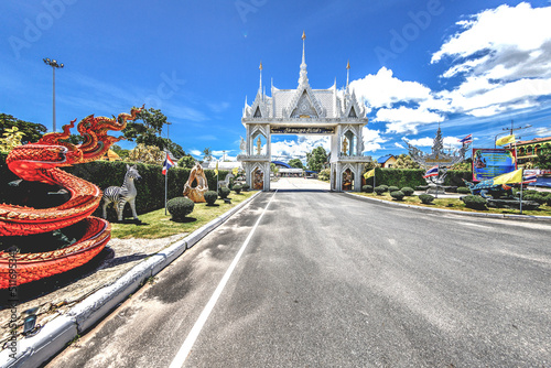 Wat Yansangwararam, temple near Pattaya, Thailand