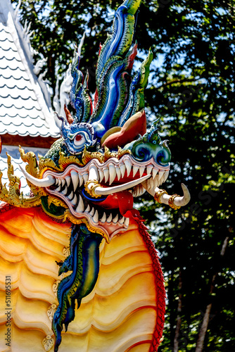 Wat Yansangwararam, temple near Pattaya, Thailand