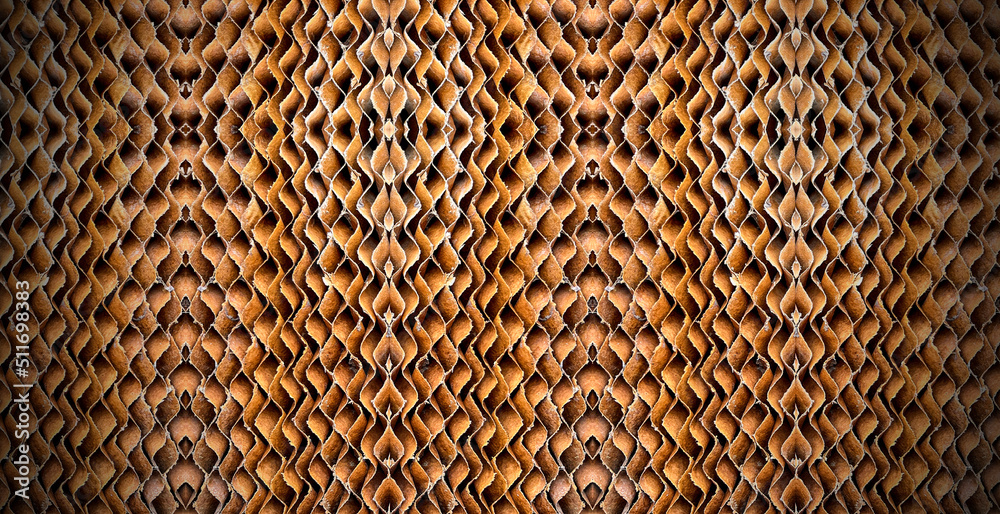 Wooden layers with black dots making abstract background Wooden layers with black dots making abstract background