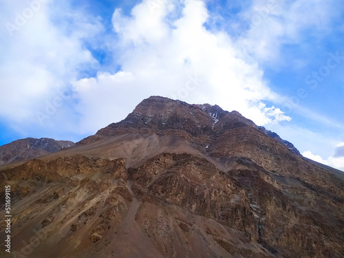 Amazing clouds over the mountains