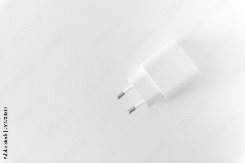 white adapter usb port power cord for phone charging white adapter usb port power cord for phone charging