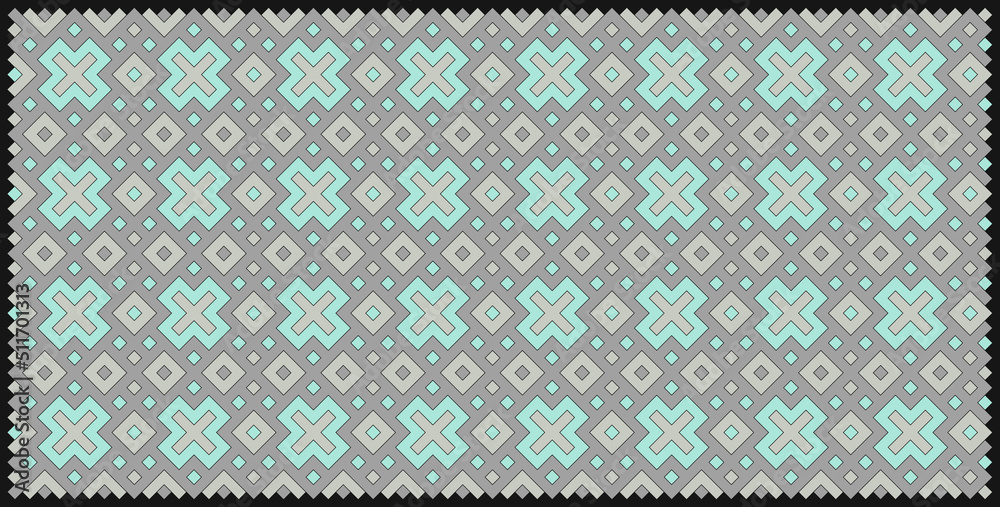 Multicolor truchet tiling connections illustration Multicolor truchet tiling connections illustration