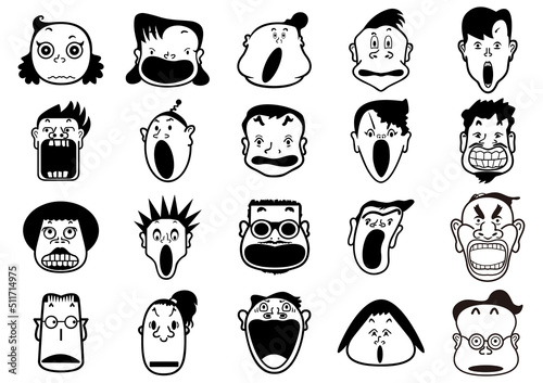 人物　驚く