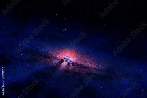 Fototapeta Naklejka Na Ścianę i Meble -  Beautiful distant galaxy. Elements of this image furnished by NASA