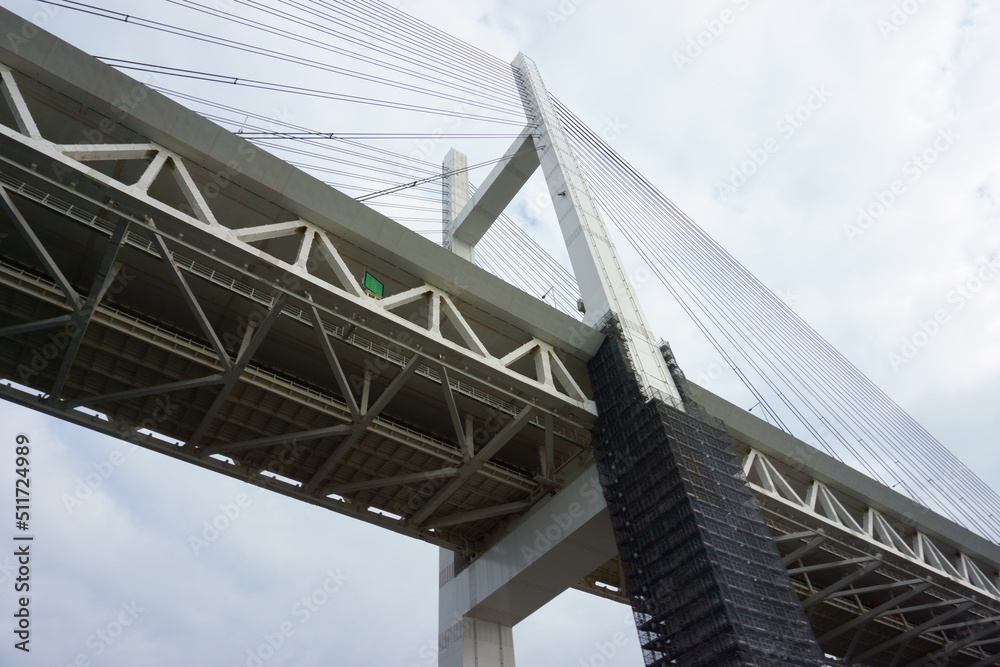 Yokohama bay bridge is an 860 metres crosses Tokyo Bay Yokohama bay bridge is an 860 metres crosses Tokyo Bay
