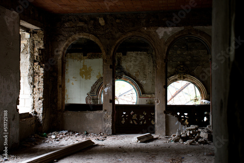 Bild auf Leinwand Spitzer Castle, in Serbia, Vojvodina