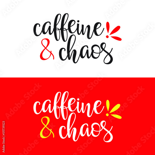 Coffee Typography for T-shirt design, mug print, printing design color view