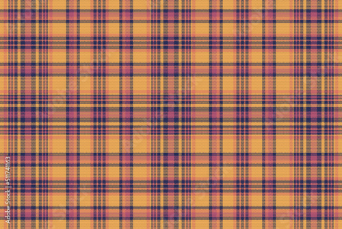 Tartan plaid pattern with texture and warm color.