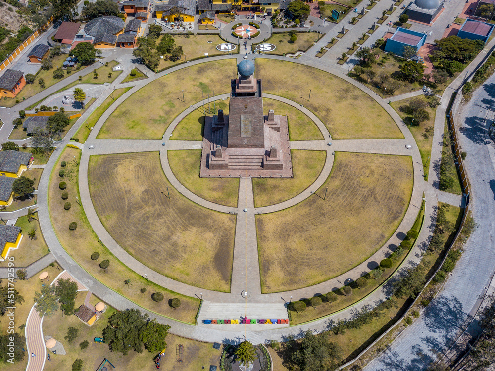 Equatorial Monument in Ecuador