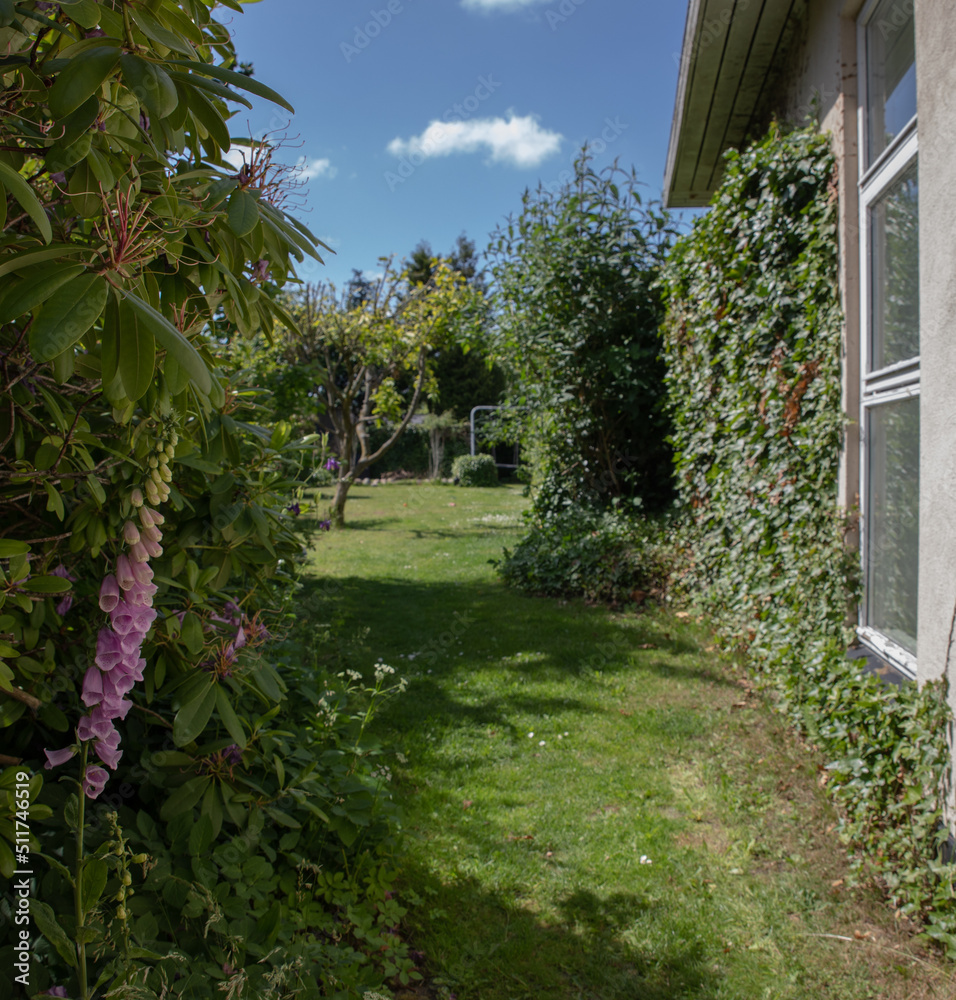 Fototapeta premium The beautiful Danish garden