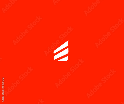Letter E Logo Template vector symbol