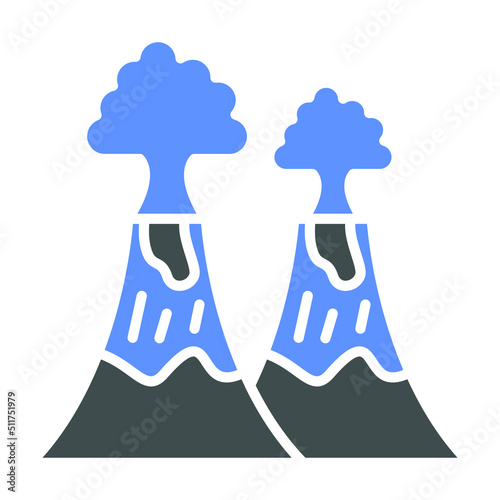Volcano Icon Style