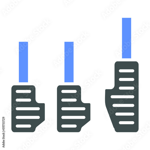 Pedals Icon Style