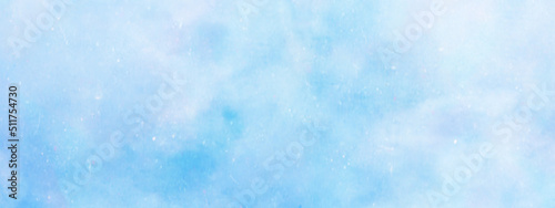 Abstract sky blue watercolor background, Shinny and cloudy blue sky background, Natural sky blue vector illustration.